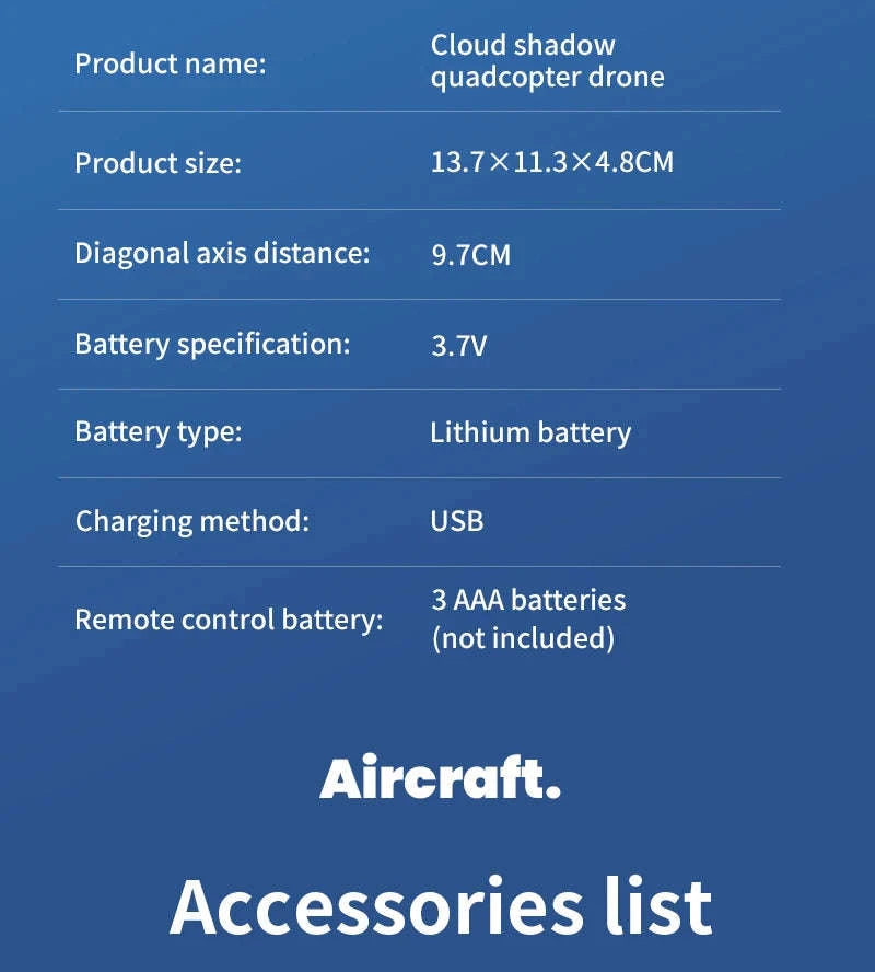 H135 Mini Drone with WiFi FPV and 4K Camera-H135