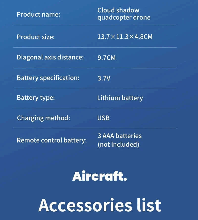 H135 Mini Drone with WiFi FPV and 4K Camera-H135