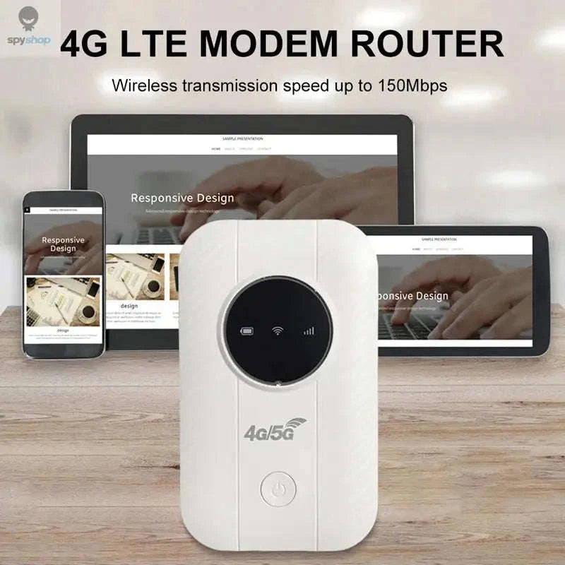 H803 4G LTE WiFi Router – Portable Hotspot with 150Mbps Connectivity-USB / CHINA