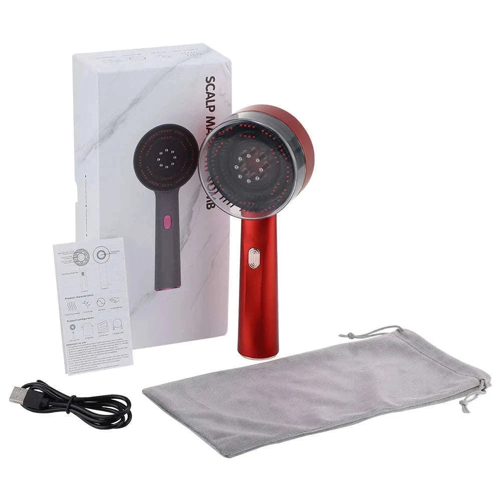 Hair Growth Massage Comb for Scalp Stimulation and Serum Care-New version