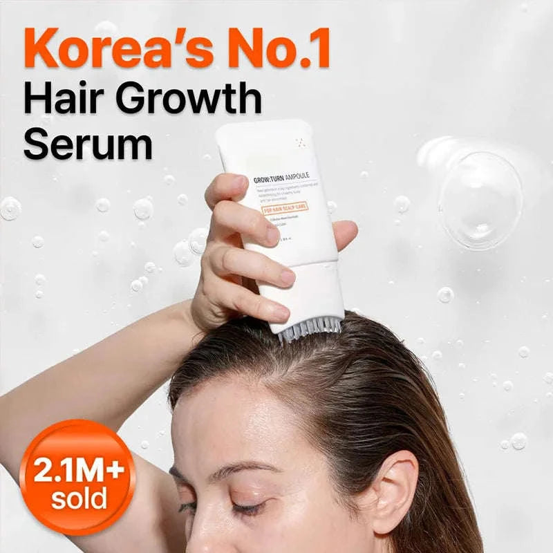 Hair Growth Serum Ampoule for Scalp Care, Anti-Hair Loss & Thinning Treatment, 100ml-United States