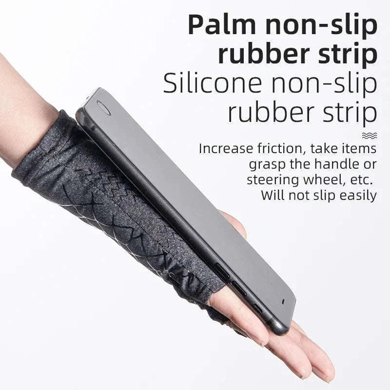 Half Finger Cycling Gloves Anti-Slip Washable Bike Gloves-XS/S