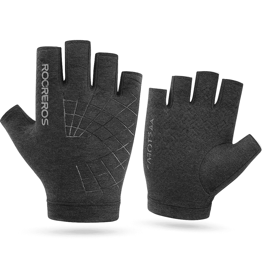 Half Finger Cycling Gloves Anti-Slip Washable Bike Gloves-XS/S