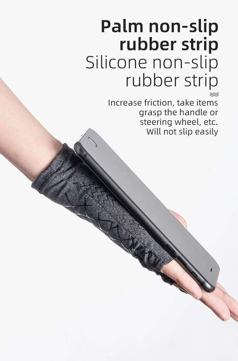 Half Finger Cycling Gloves Anti-Slip Washable Bike Gloves-XS/S
