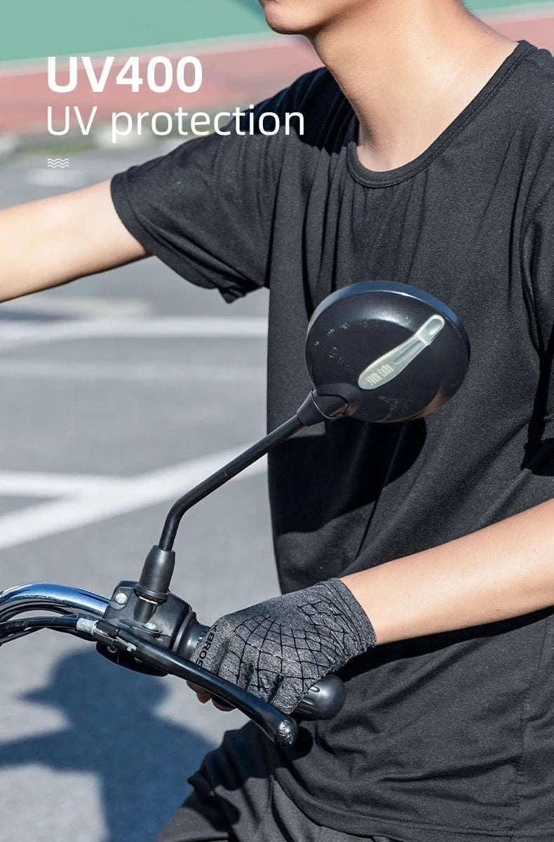 Half Finger Cycling Gloves Anti-Slip Washable Bike Gloves-XS/S