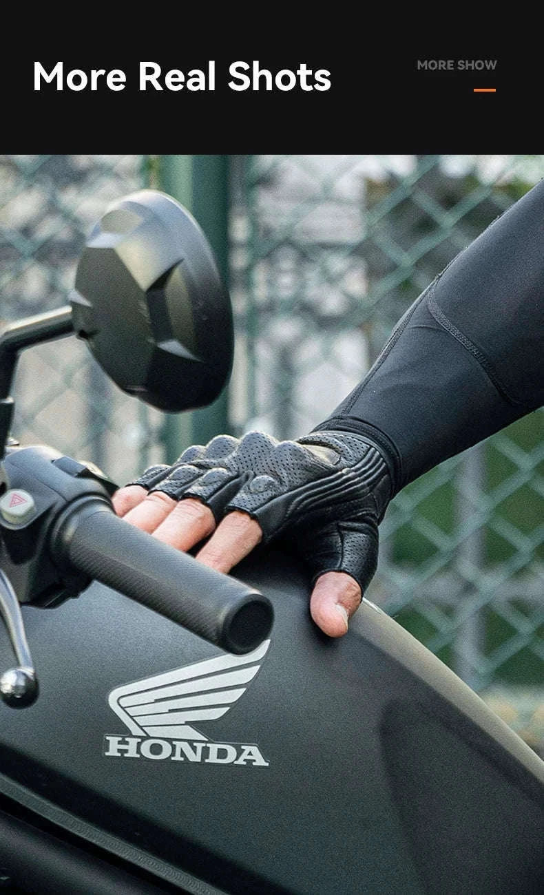 Half Finger Cycling Gloves with Gel Padding Breathable Summer Fit-MT002 / M
