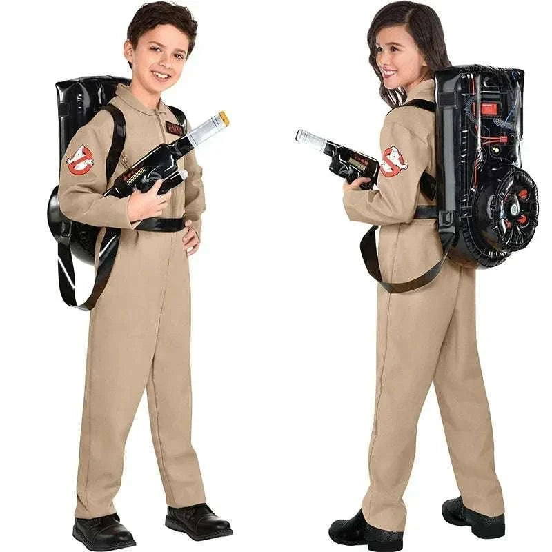 Halloween Ghostbusters Costume Jumpsuit for Adults-C / Adult 180