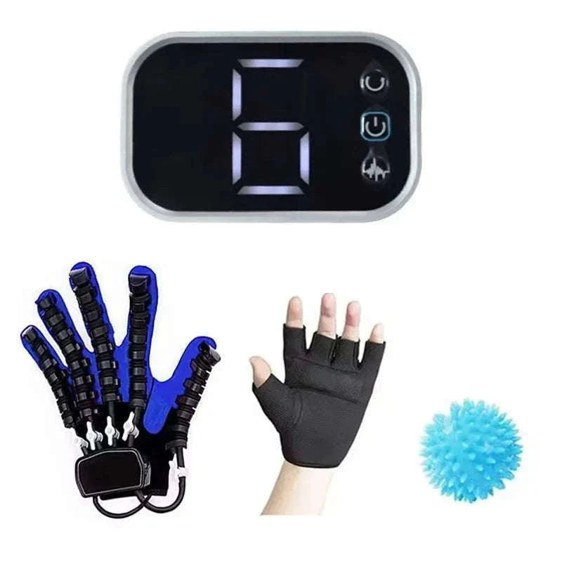 Hand Rehabilitation Glove for Finger Mobility Training-9 right / M