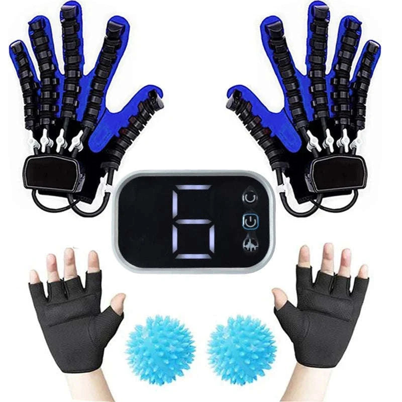 Hand Rehabilitation Robot Glove for Finger Mobility Training-9 right / M