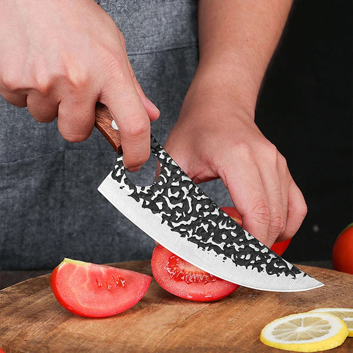 Handcrafted Boning Knife-with Knife Cover