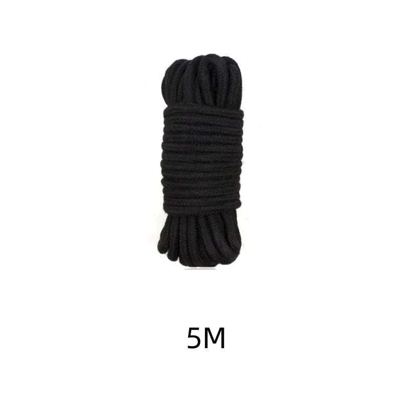 Handcuffs & Bondage Rope Shibari Restraint Kit-Purple 5M