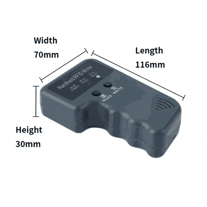 Handheld 125KHz RFID Duplicator for Fast Card Copying-N-IDW01-5Key57