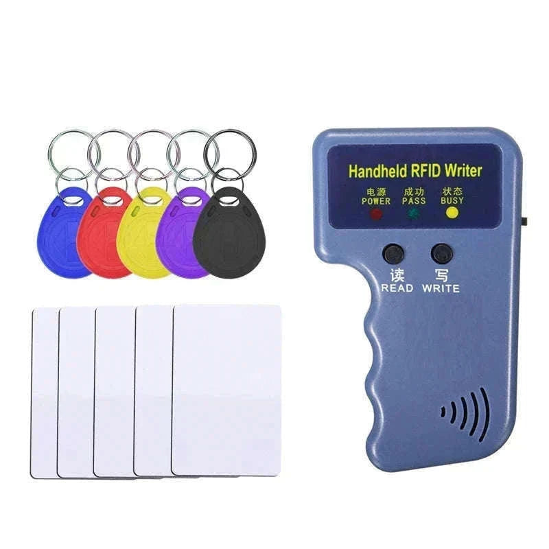 Handheld 125KHz RFID Duplicator for Fast Card Copying-N-IDW01-5Key57