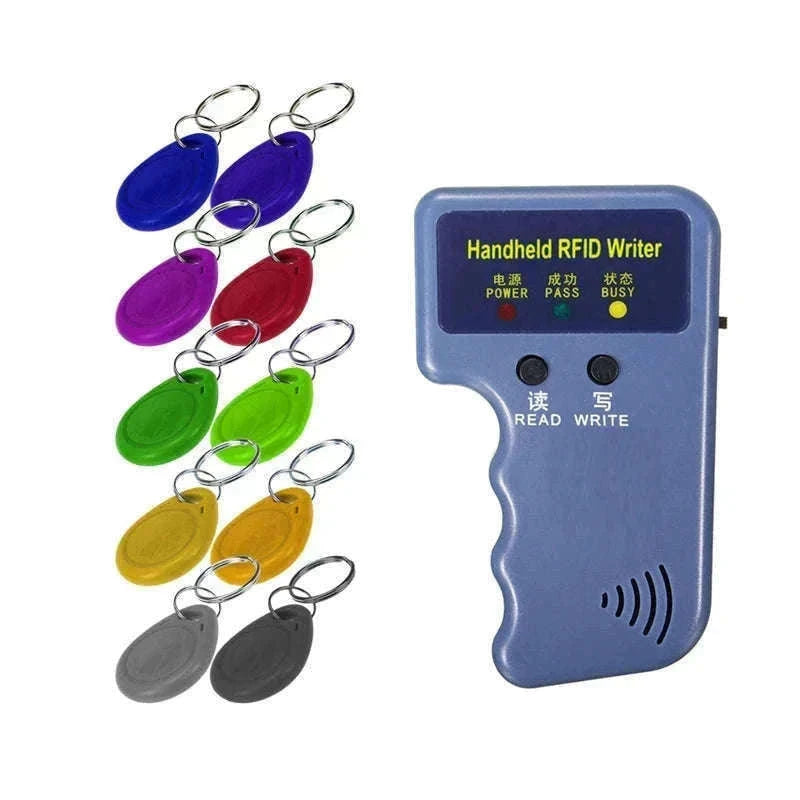 Handheld 125KHz RFID Duplicator for Fast Card Copying-N-IDW01-5Key57
