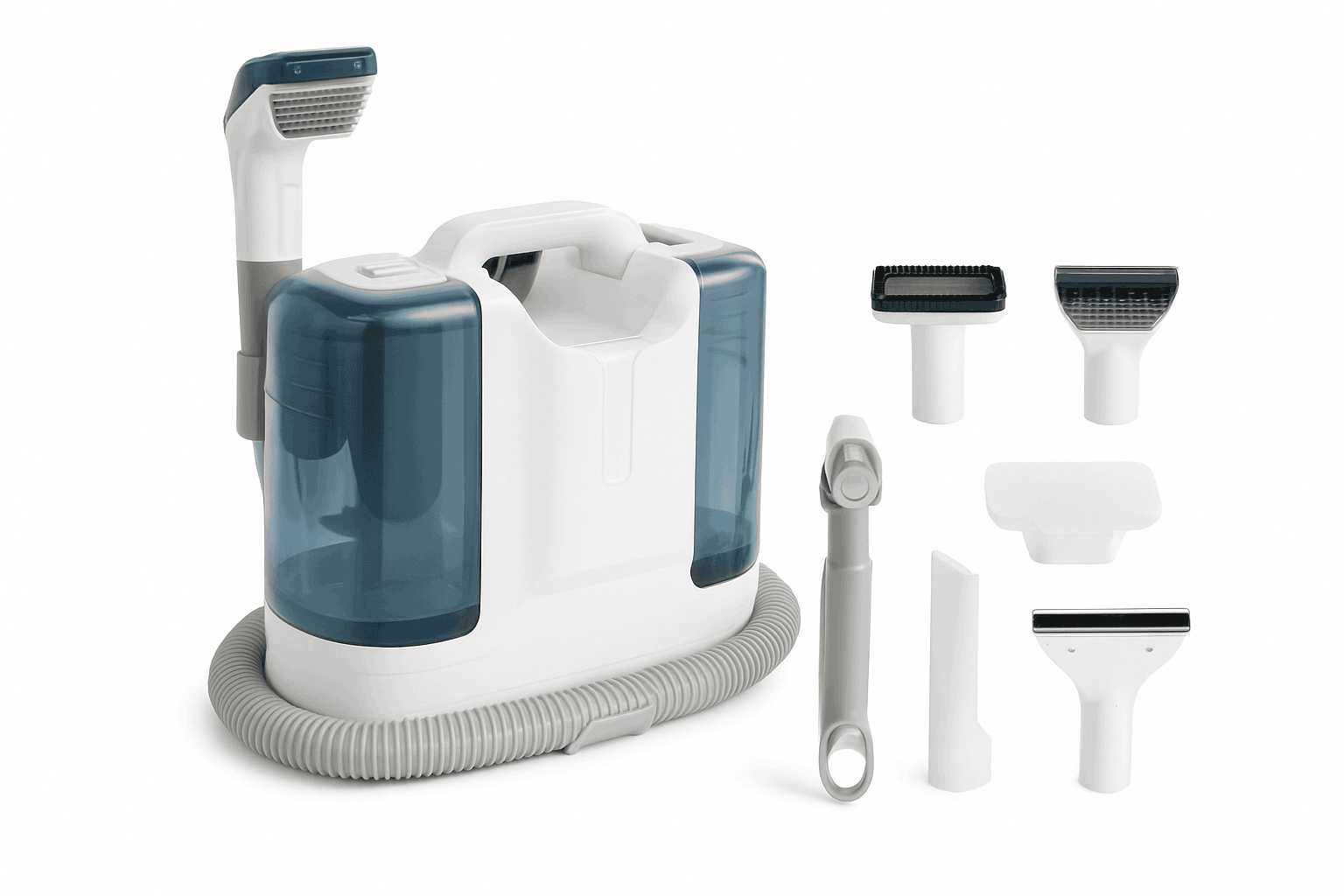 Handheld Carpet Cleaner 10kPa 450W Spot Cleaning Machine-WHITE / france / 220 V|EU