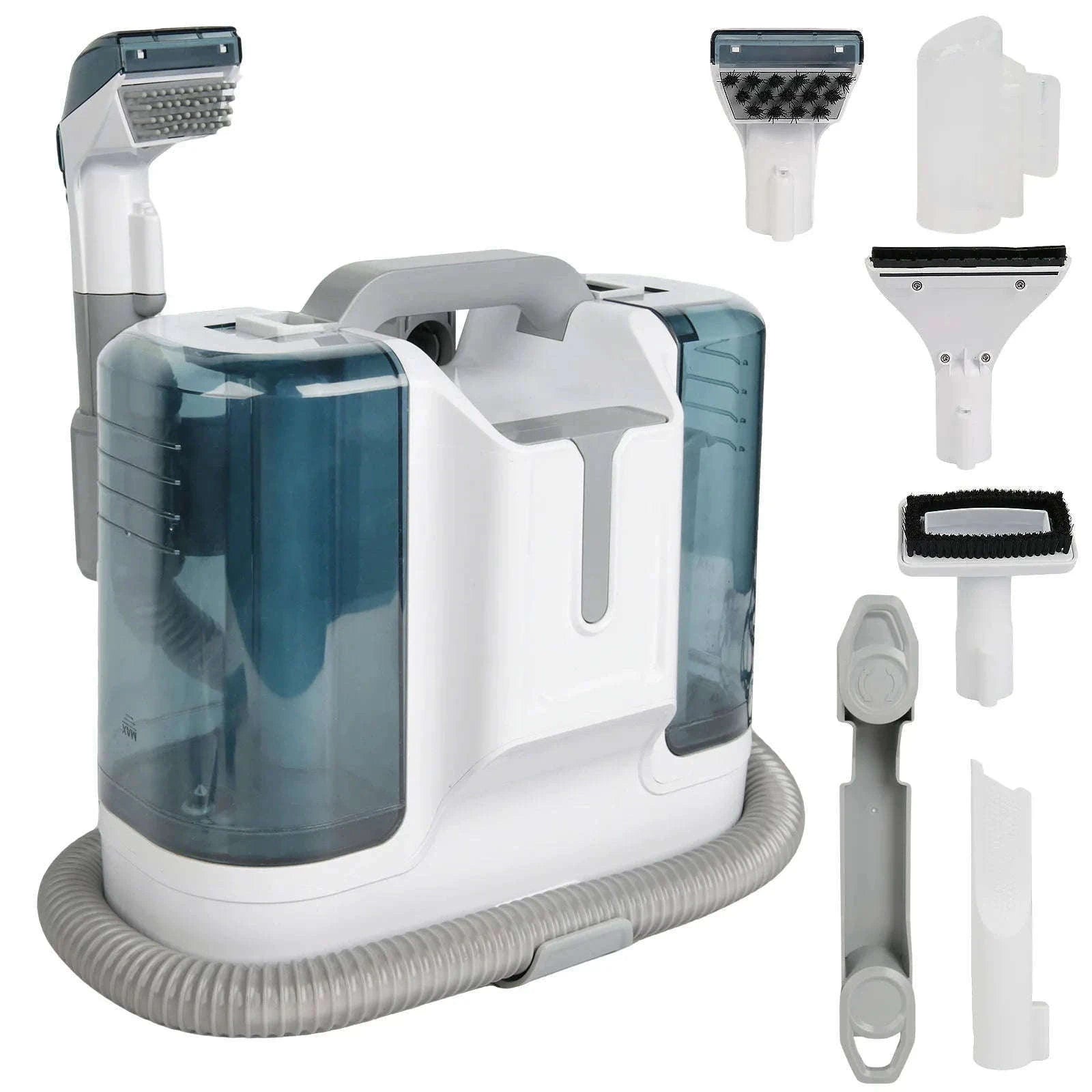 Handheld Carpet Cleaner 10kPa 450W Spot Cleaning Machine-WHITE / france / 220 V|EU