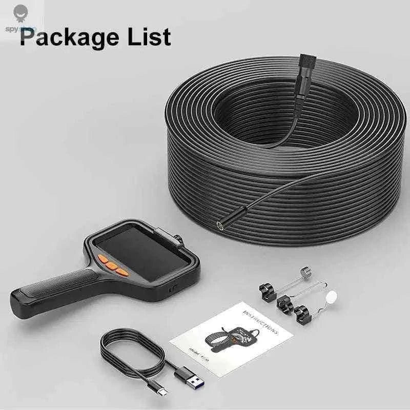 Handheld Endoscope Camera – 4.3‑Inch Screen with HD1080P Visual Inspection-20m / 8MM Front Split