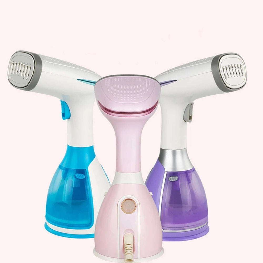 Handheld Garment Steamer 1500W Fabric Steamer for Clothes-blue / EU