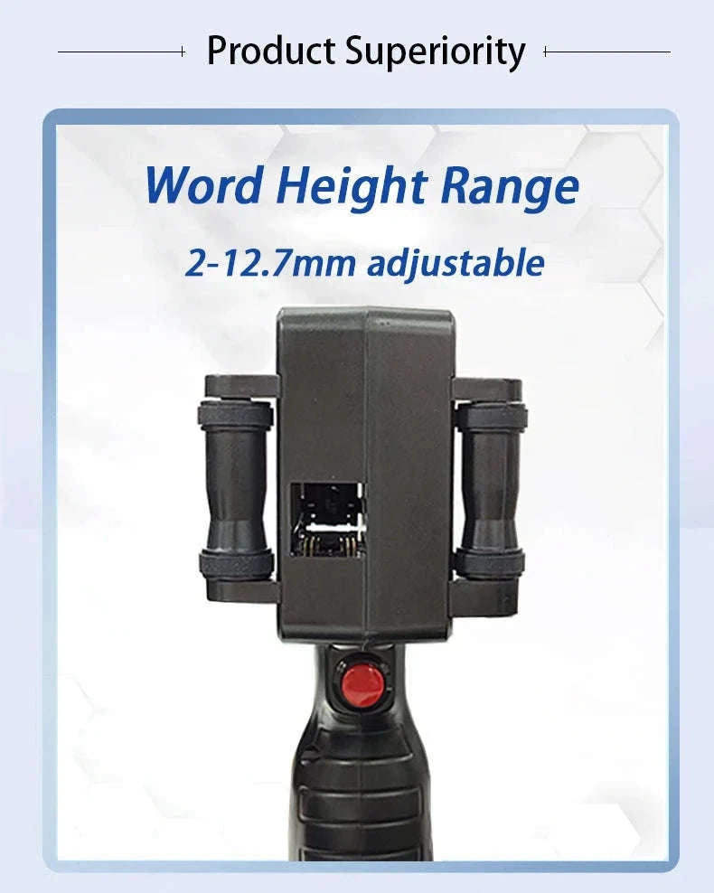 Handheld Inkjet Printer for QR Codes, Barcodes, Dates & Logos-with 1 ink / AU Plug