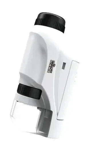 Handheld Microscope 60–120x with LED Light-White