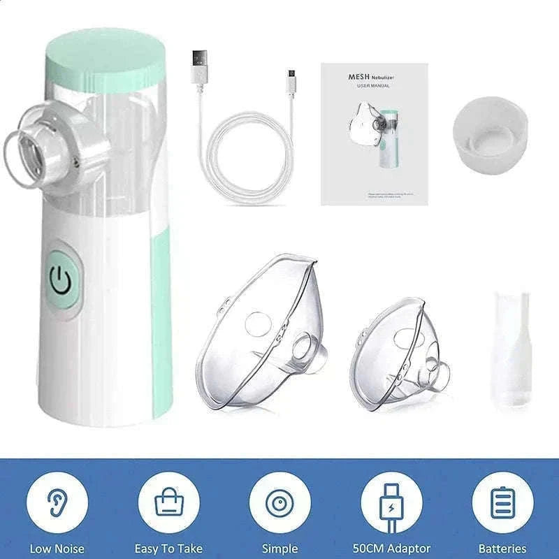 Handheld Portable Mesh Nebulizer for Kids and Adults-Mode 1
