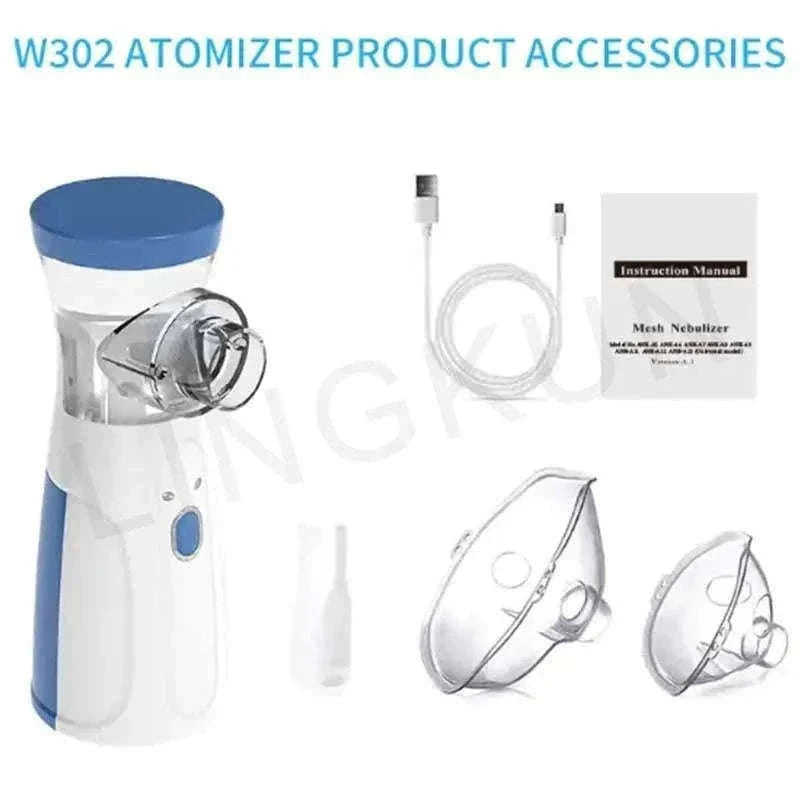 Handheld Portable Mesh Nebulizer for Kids and Adults-Mode 1