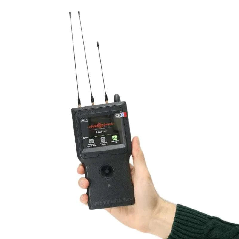 Handheld RF Detector with Frequency Counter 0–8GHz Scanner-Default Title