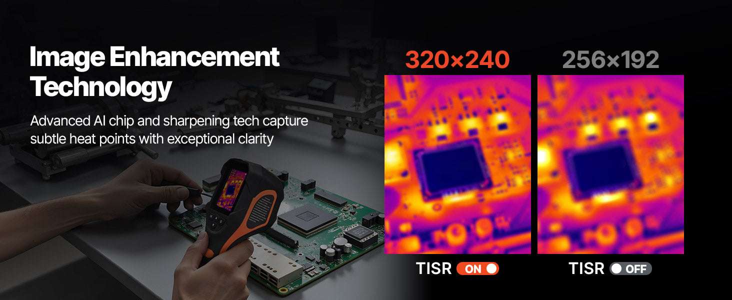 Handheld Thermal Camera 320x240 Enhanced Imaging with 25Hz Refresh-256x192pixels / United States