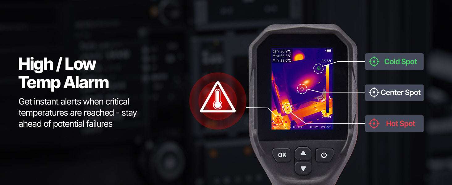 Handheld Thermal Camera 320x240 Enhanced Imaging with 25Hz Refresh-256x192pixels / United States