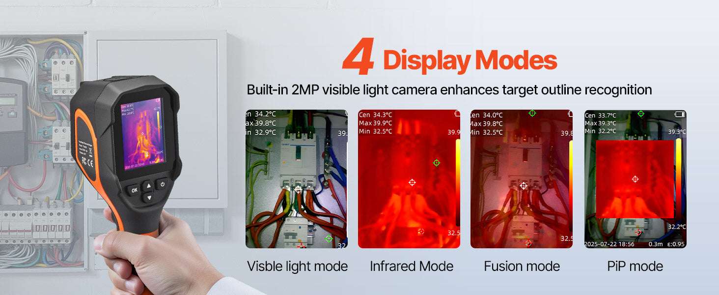 Handheld Thermal Camera 320x240 Enhanced Imaging with 25Hz Refresh-256x192pixels / United States