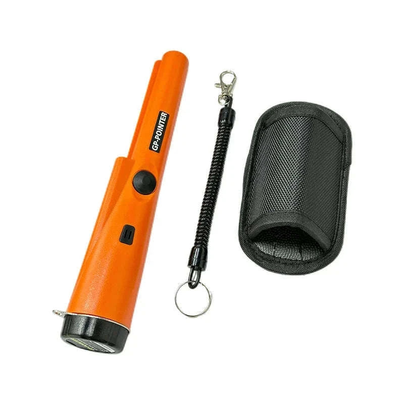 Handheld Waterproof GP Pointer Metal Detector with LED-GP-Black