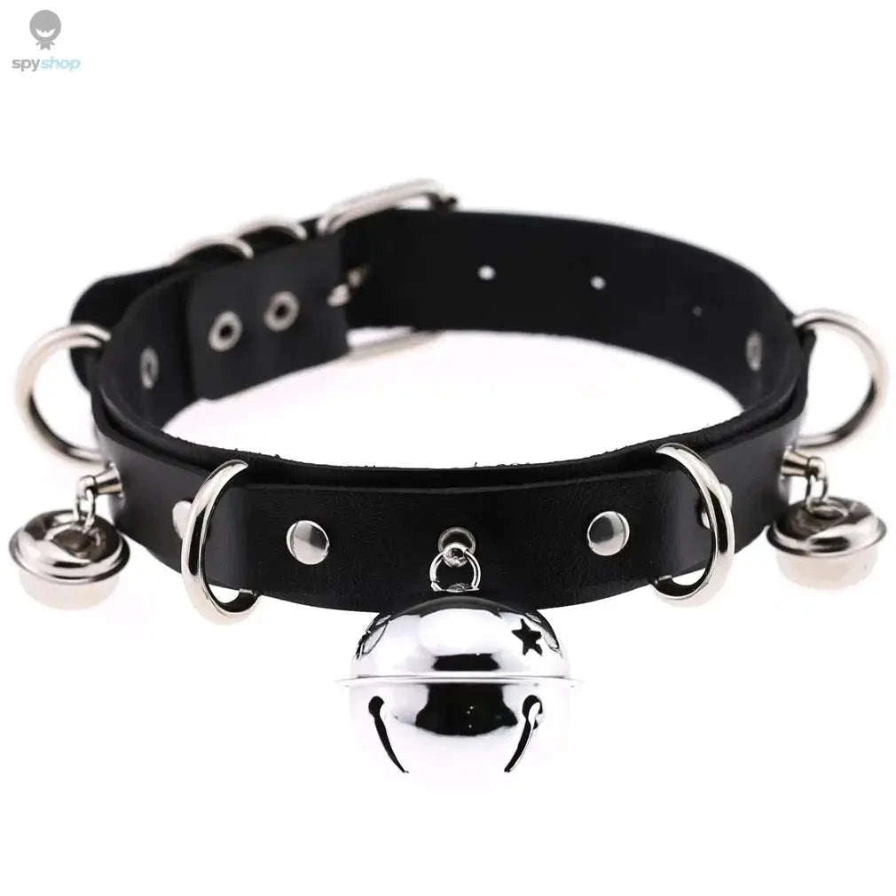 Harajuku Punk Rock Heart Spike Choker-W4704