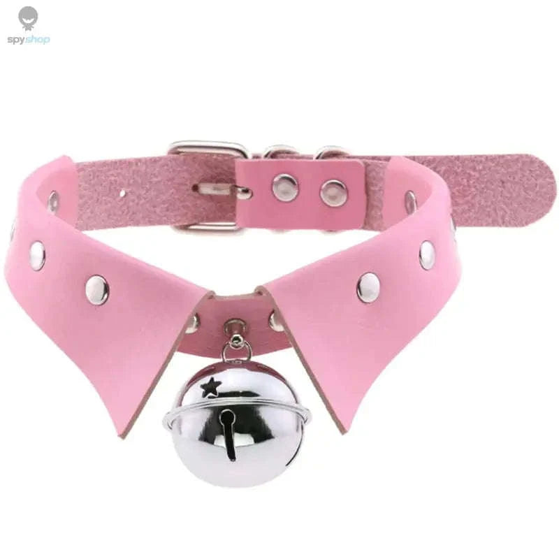 Harajuku Punk Rock Heart Spike Choker-W4704