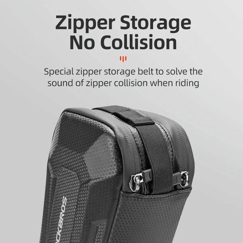 Hard Shell Bicycle Top Tube Bag 1.5L Waterproof-B67