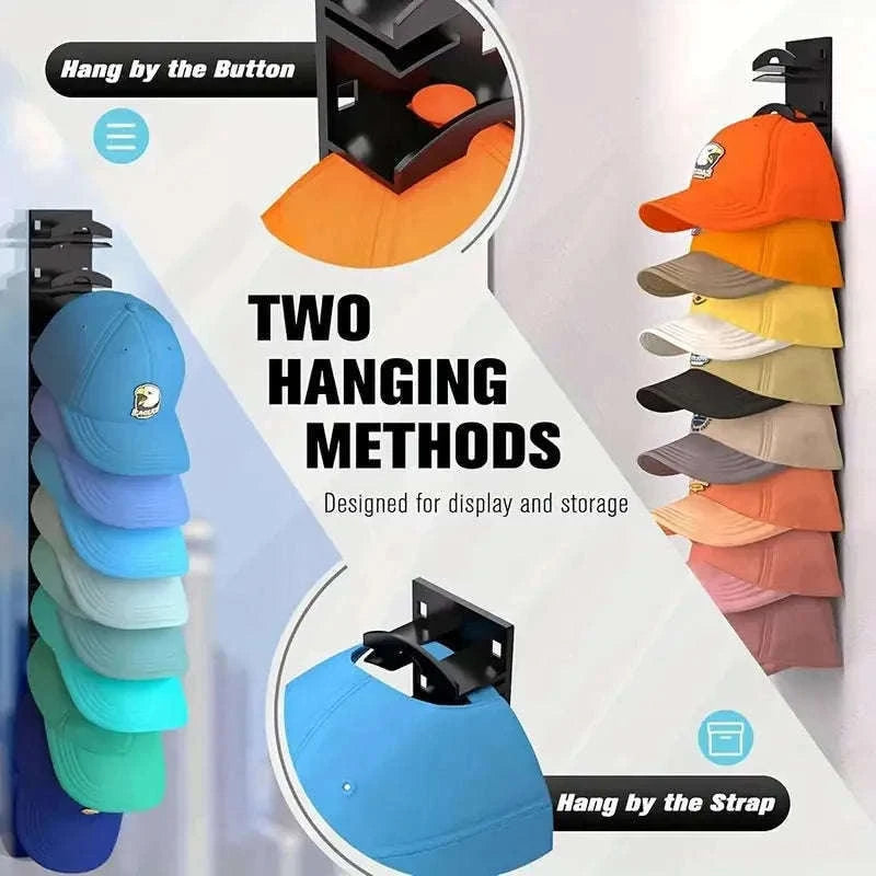 Hat Washing Frame for Shape-Safe Cleaning and Drying-2Pcs(W--B)