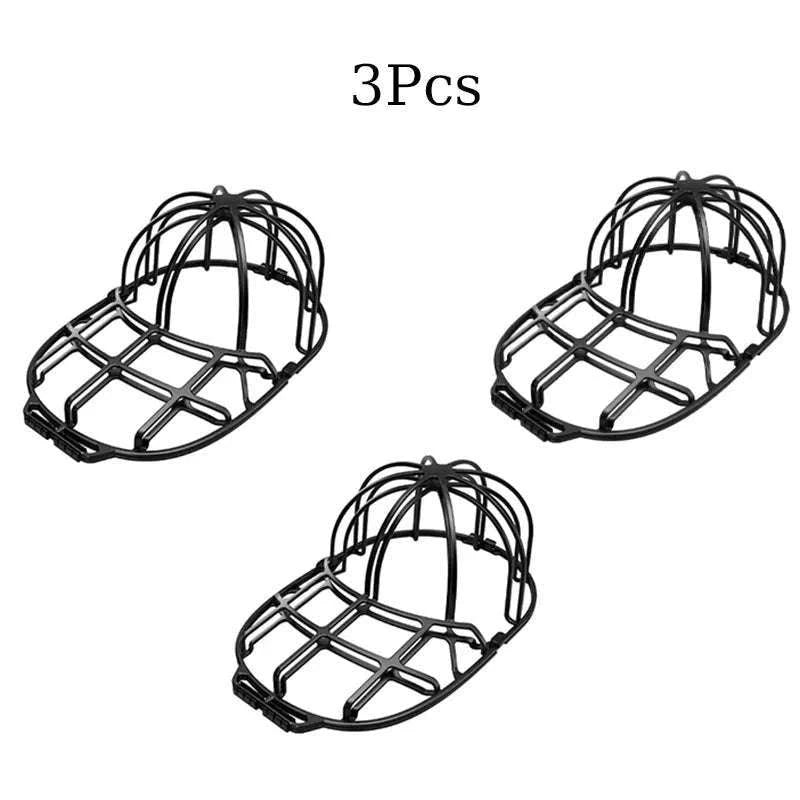 Hat Washing Frame for Shape-Safe Cleaning and Drying-2Pcs(W--B)