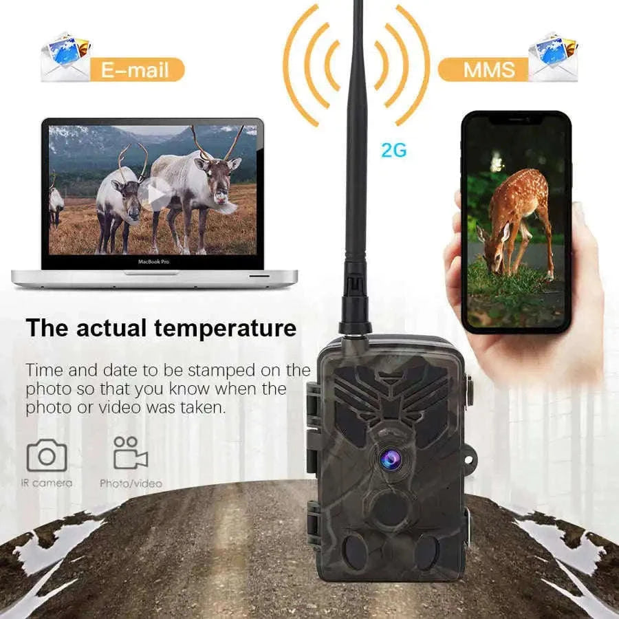 HC-810M Wildlife Hunting Camera with 4K Video, 65ft Night Vision-HC-810M