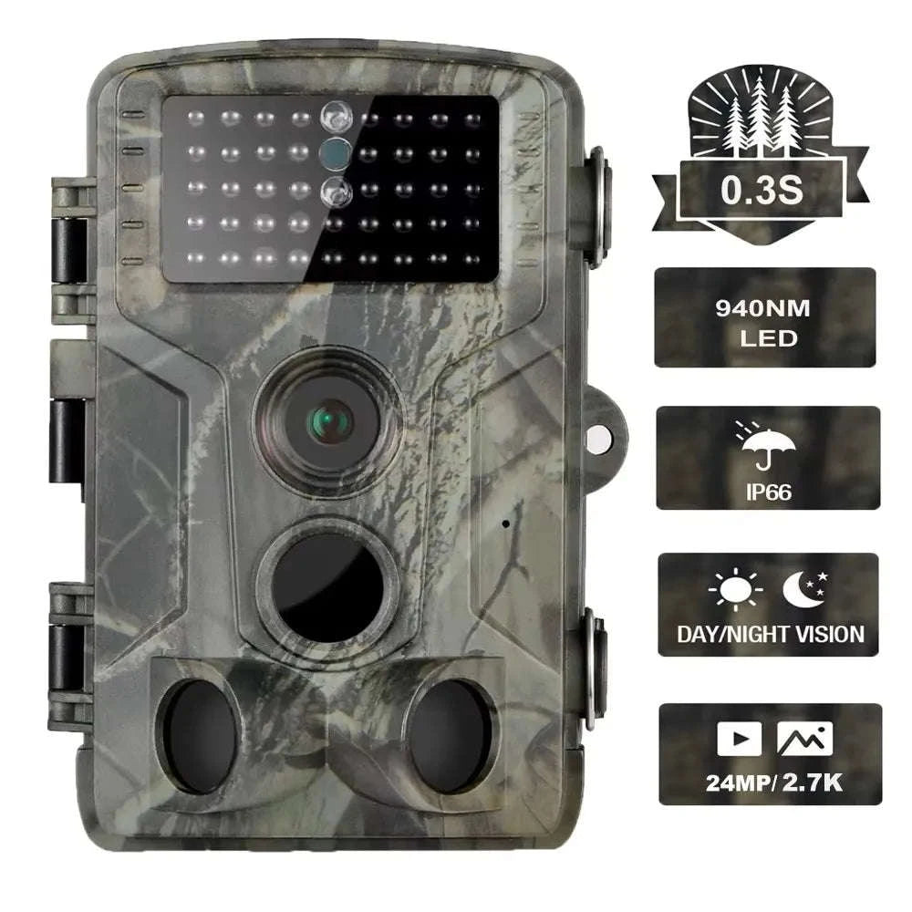 HC802A Wireless Trail Camera, 24MP Night Vision Wildlife Camera-HC-802A