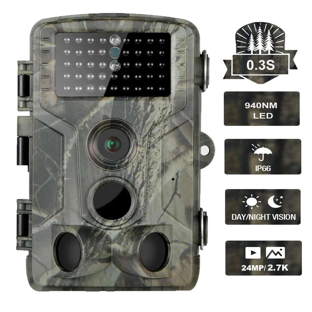 HC802A Wireless Trail Camera, 24MP Night Vision Wildlife Camera-HC-802A