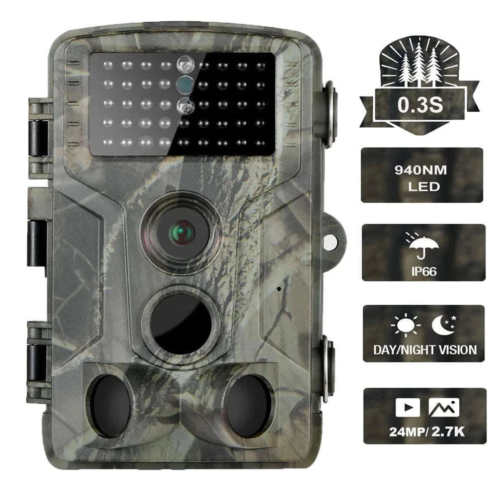 HC802A Wireless Trail Camera, 24MP Night Vision Wildlife Camera-HC-802A