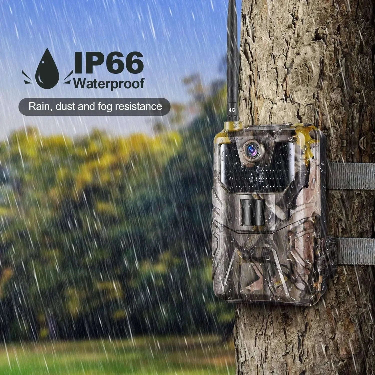 HC900PRO 4G Wireless Trail Camera with Live App and 30MP Night Vision-USA VERSION