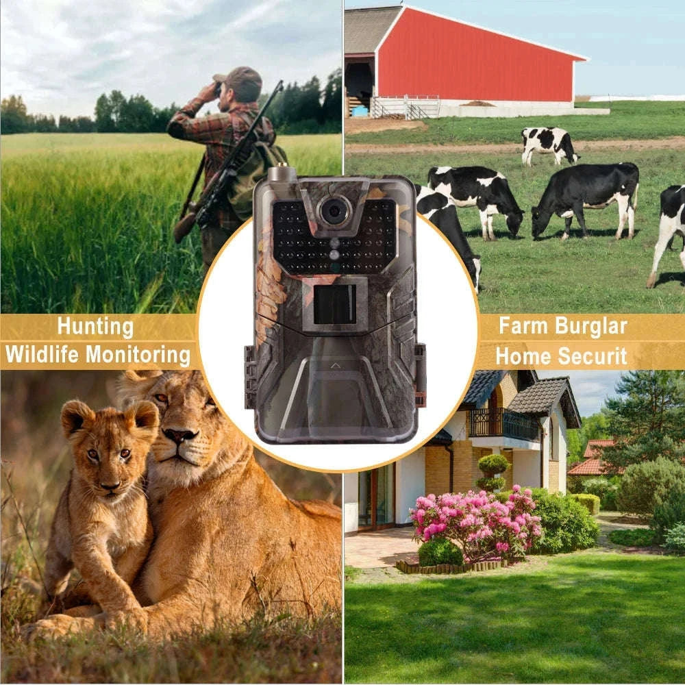 HC900PRO 4G Wireless Trail Camera with Live App and 30MP Night Vision-USA VERSION