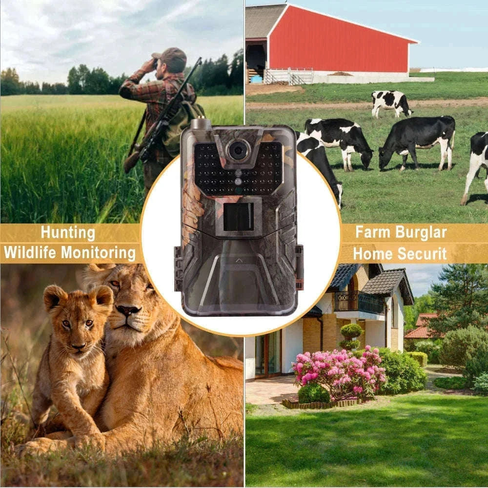 HC900PRO 4G Wireless Trail Camera with Live App and 30MP Night Vision-USA VERSION