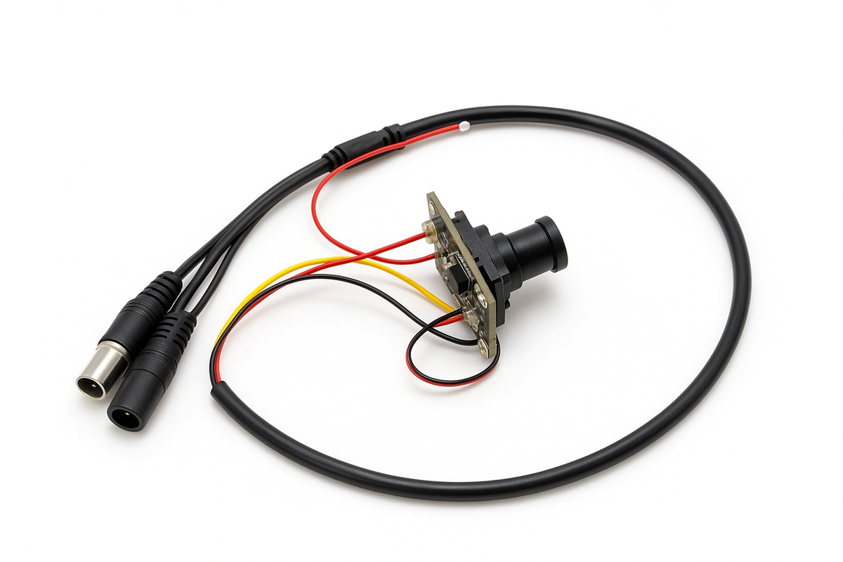 1080P AHD CCTV Camera Module 2MP CMOS Board with Lens and Cable