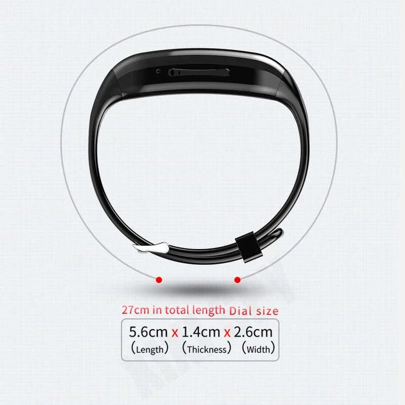 HD 1080P Mini Camera Watch with Voice Recorder and 4GB Storage-D5 / 256GB