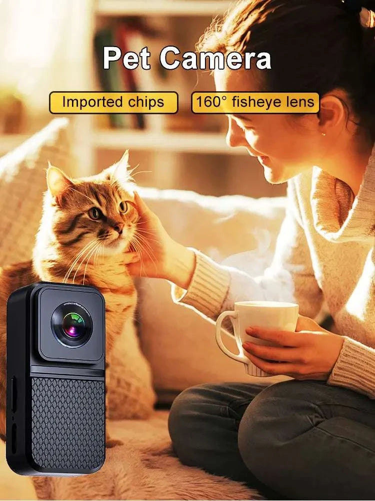 HD 1080P Pet Collar Camera with 170° Wide Angle Recording-X6 Collar pet camera / only camera