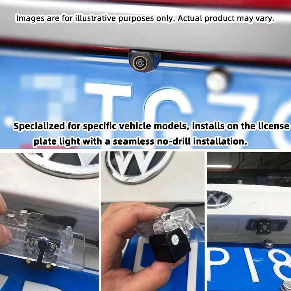 HD 1080P Rear View Backup Camera with 170° Wide Angle Night Vision-AHD1080P