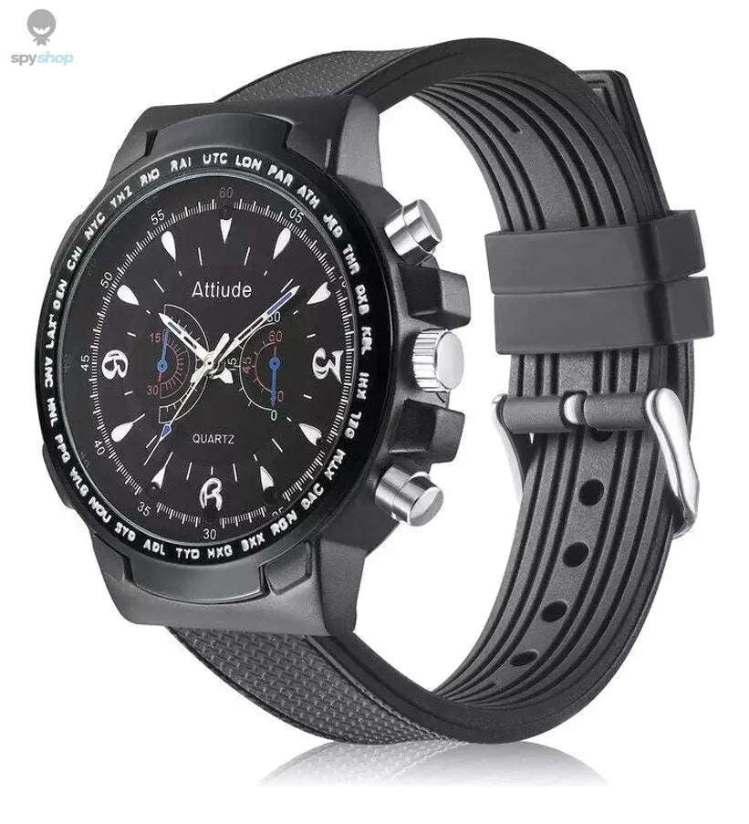 HD 1080p Watch with Night Vision & 32GB-Default Title