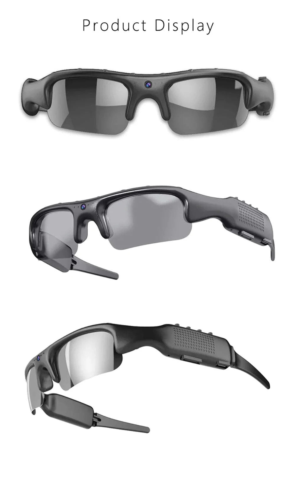 HD 1080P WiFi Camera Sunglasses-L71-WIFI-1080P-32G