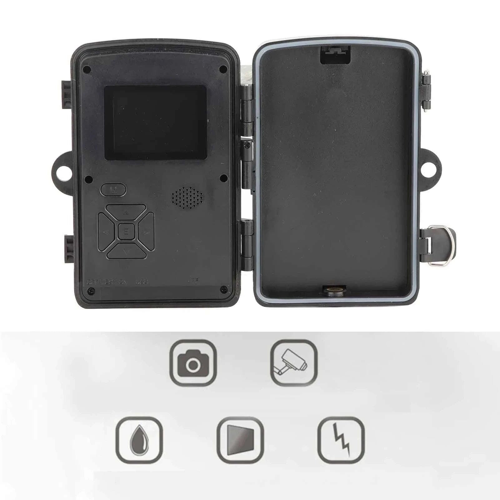 HD Infrared Night Vision Trail Camera with 2.0 Inch Display-1pc / China Mainland